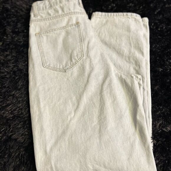 SHEIN ~ M ~ 6 ~ Light Wash ~ High Rise ~ Distressed ~ Boyfriend Jeans ~ EUC - Picture 3 of 7